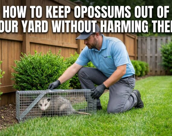how to keep opossums out of my yard