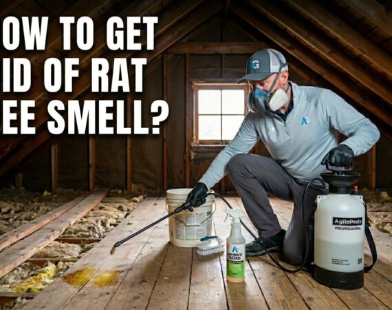 how to get rid of rat/mouse pee smell?