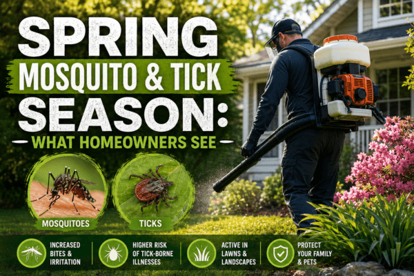 Spring Mosquito & Tick Season: What Homeowners See | Agile Pest Control