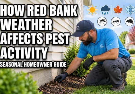 How Red Bank weather affects seasonal pest activity